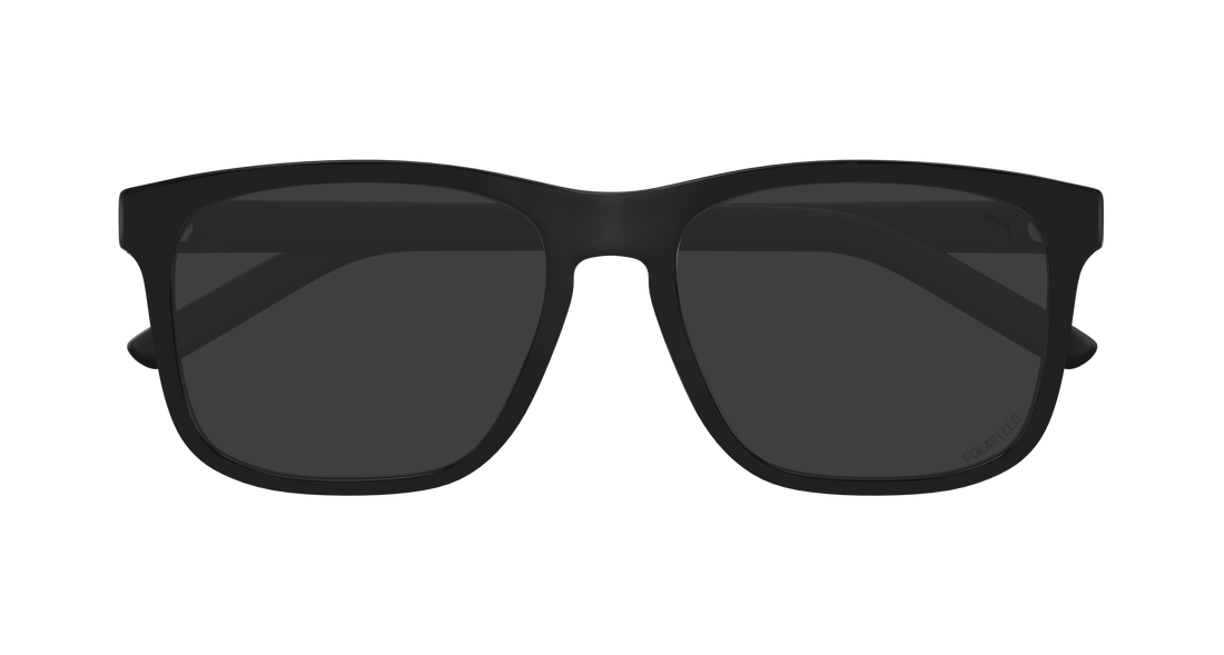 Sunglasses puma pu0494s 002 negro square masculino size 57mm - Detailed view