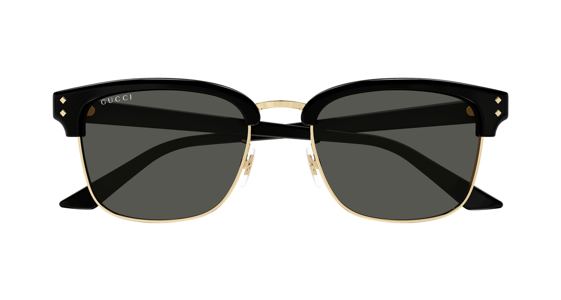 Gafas de sol gucci gg1897sk 001 negro square masculino talla 54mm - Vista de detalle