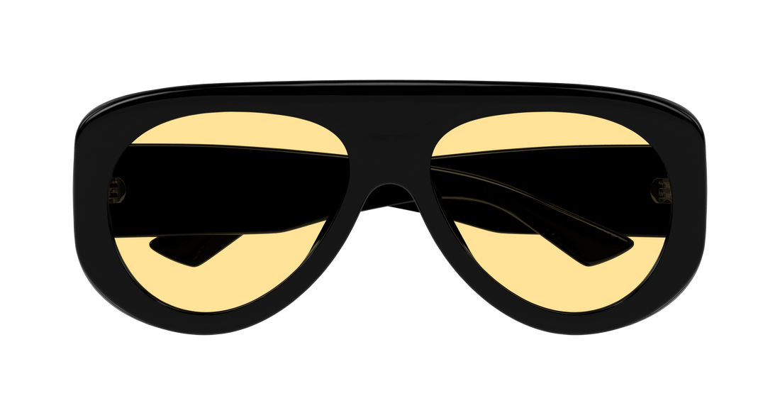 Sunglasses bottega veneta bv1362s 005 negro pilot unisex size 58mm - Detailed view