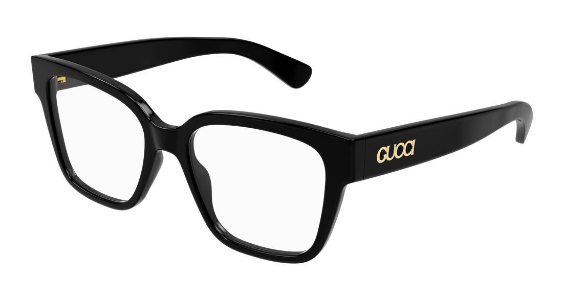 Occhiali da vista gucci gg1791o 001 negro square femenino taglia 51mm - Vista principale