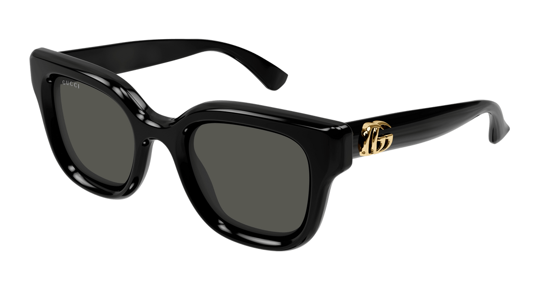 Gafas de sol gucci gg1828s 001 negro round femenino talla 49mm - Vista principal
