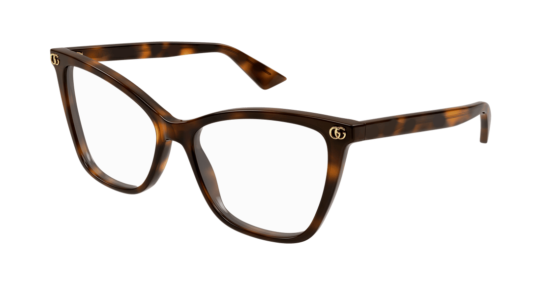 Gafas graduadas gucci gg1817o 002 havana cat eye femenino talla 55mm - Vista principal