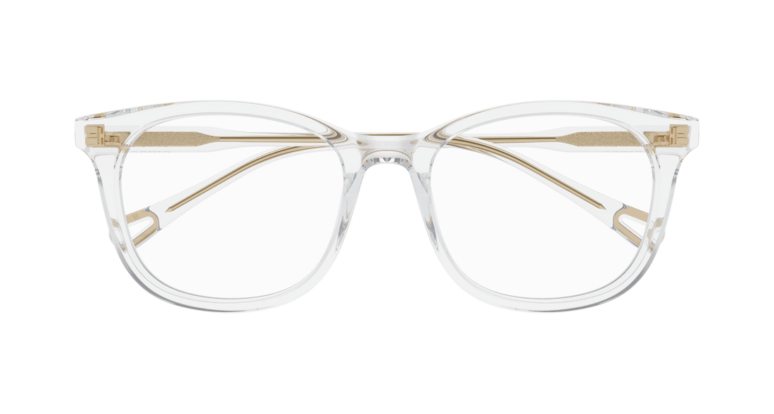 Brillen chloé ch0314oa 004 transparente square femenino größe 54mm - Detailansicht