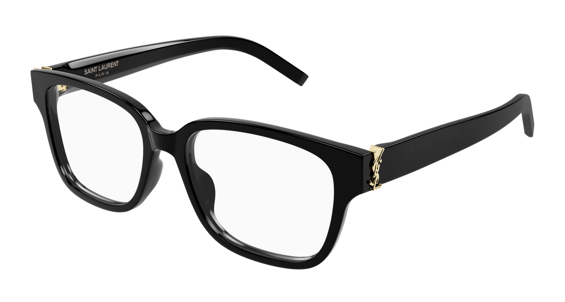Brillen saint laurent sl m150/f 001 negro square unisex größe 55mm - Hauptansicht