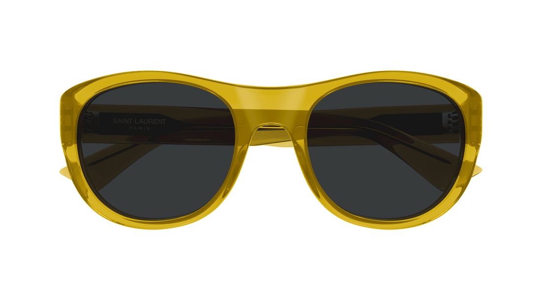 Sonnenbrillen saint laurent sl 798 maxime 005 amarillo round unisex größe 54mm - Detailansicht
