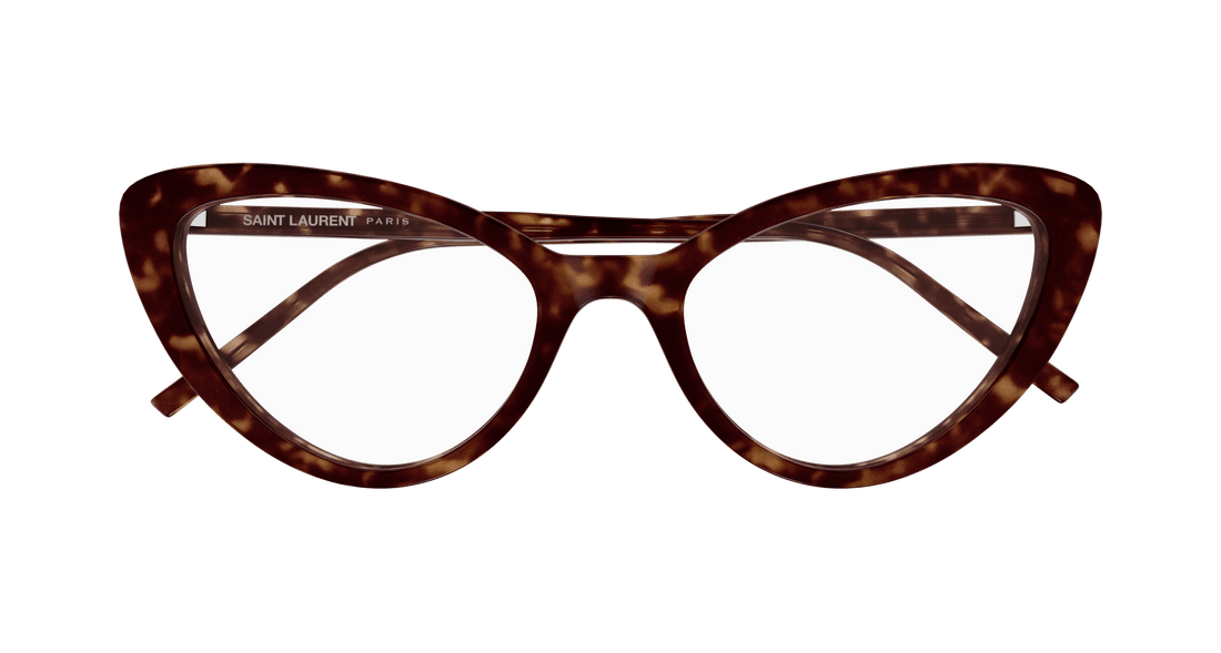 Dioptrijske naočale saint laurent sl 777 002 havana cat eye femenino veličina 55mm - Detaljni prikaz