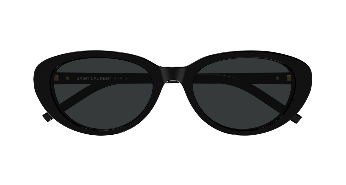 Sonnenbrillen saint laurent sl m154 001 negro round/oval/panthos femenino größe 55mm - Detailansicht