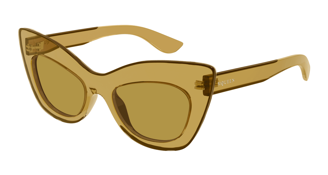 Sonnenbrillen alexander mcqueen am0516s 002 amarillo cat eye femenino größe 52mm - Hauptansicht