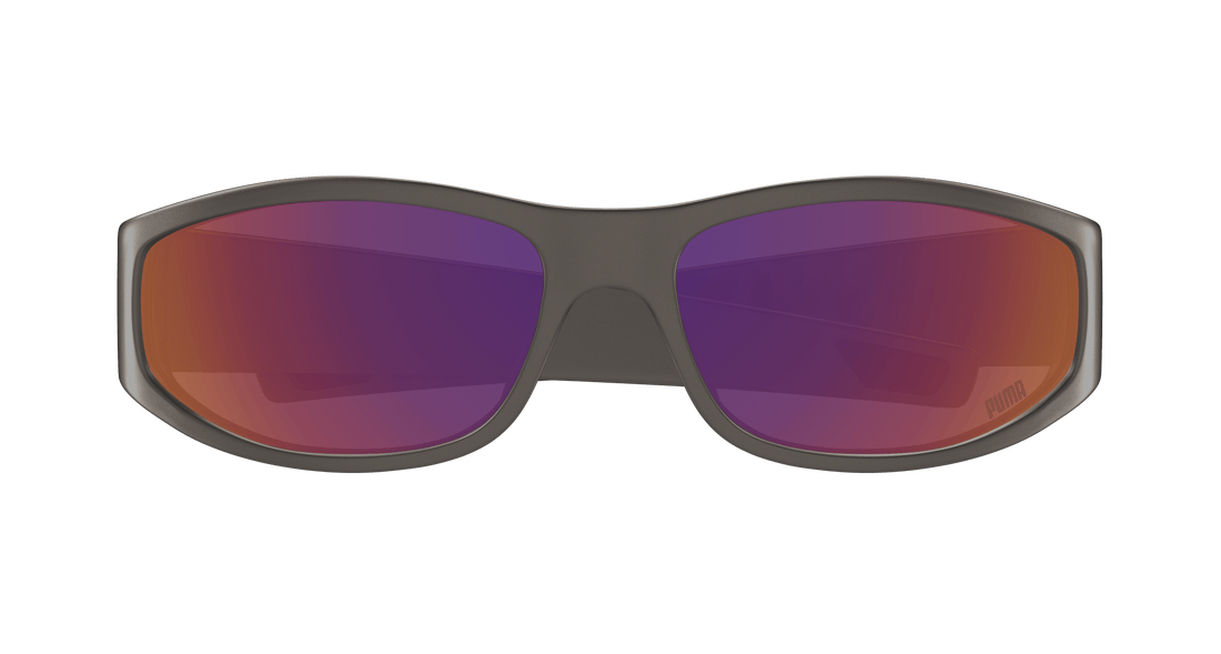 Sunglasses puma pu0483s 002 plateado round masculino size 65mm - Detailed view