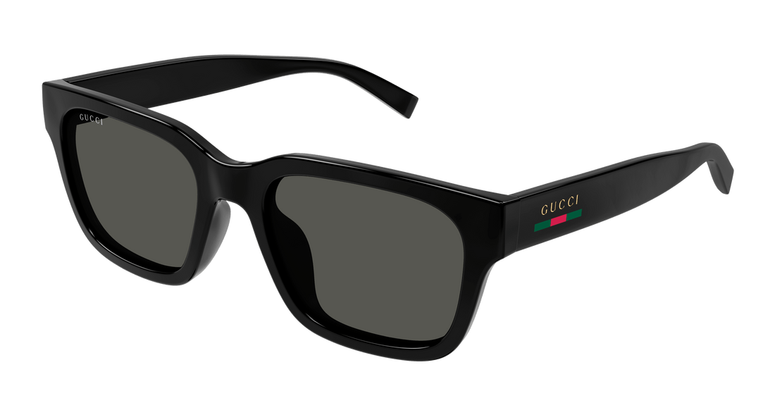 Gafas de sol gucci gg1857s 001 negro square masculino talla 55mm - Vista principal