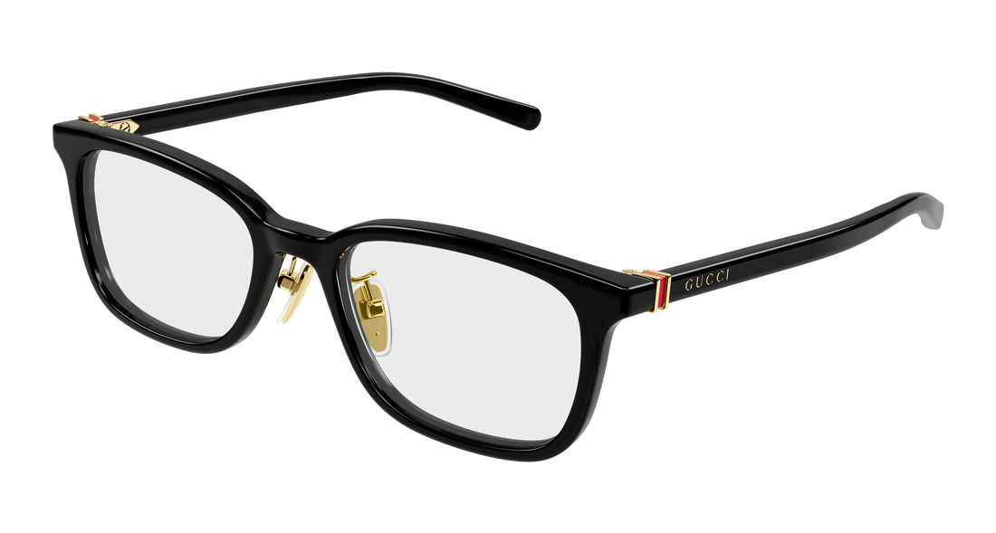 Brillen gucci gg2002oj 001 negro rectangular / squared masculino größe 53mm - Hauptansicht
