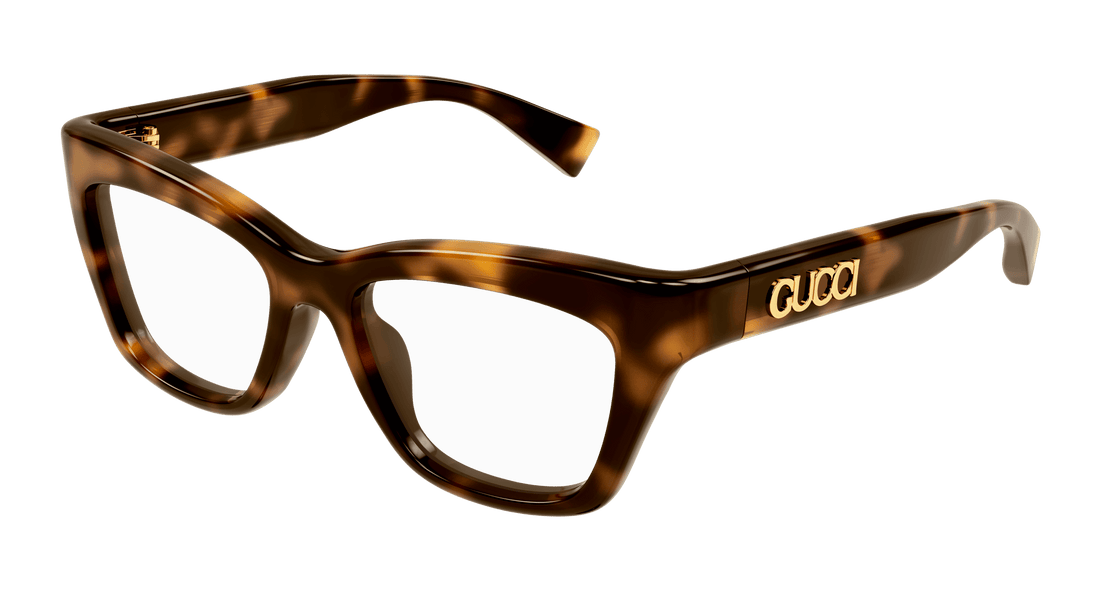Brillen gucci gg1810o 003 havana cat eye femenino größe 51mm - Hauptansicht