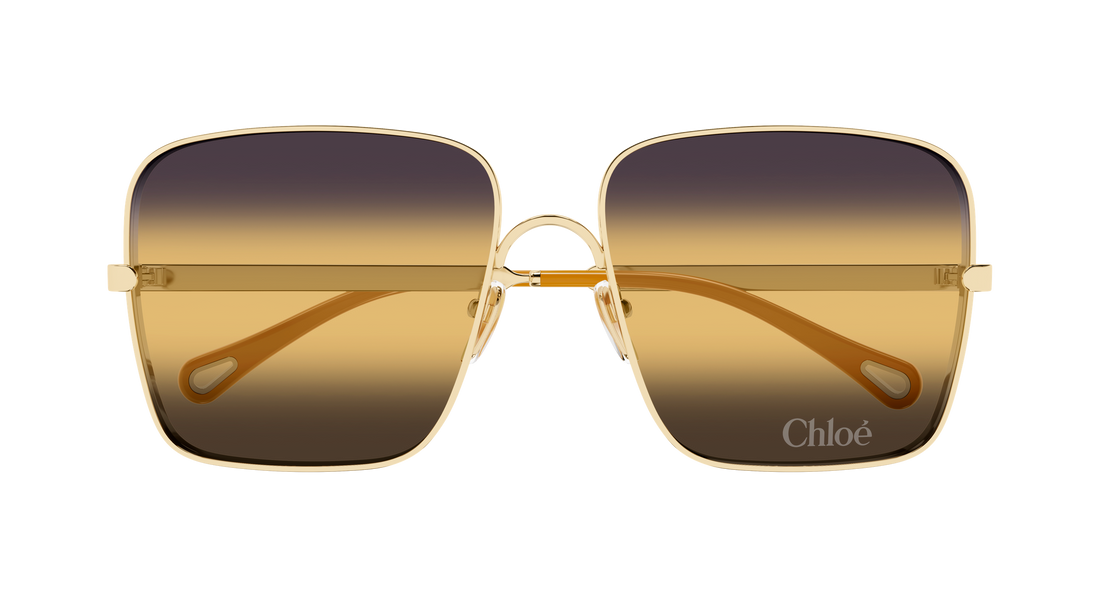 Sunčane naočale chloé ch0324s 001 dorado rectangular / squared femenino veličina 61mm - Detaljni prikaz
