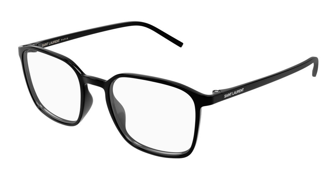Óculos graduados saint laurent sl 845 001 negro rectangular / squared masculino tamanho 52mm - Vista principal