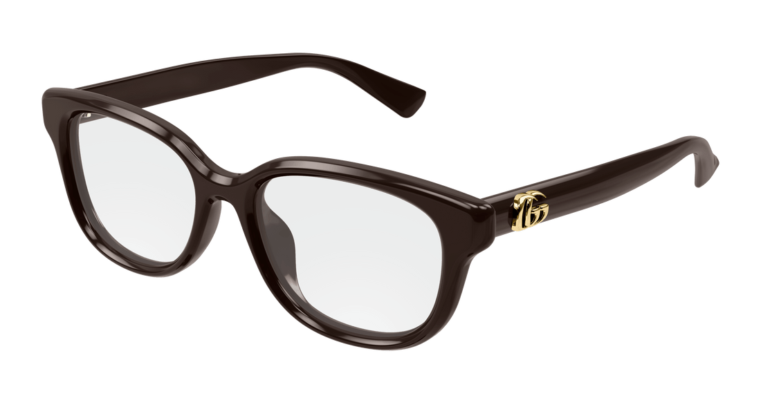 Occhiali da vista gucci gg1833ok 004 marron square femenino taglia 52mm - Vista principale