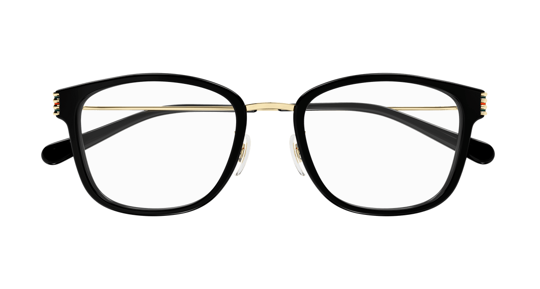 Gafas graduadas gucci gg1886oa 001 negro round femenino talla 53mm - Vista de detalle