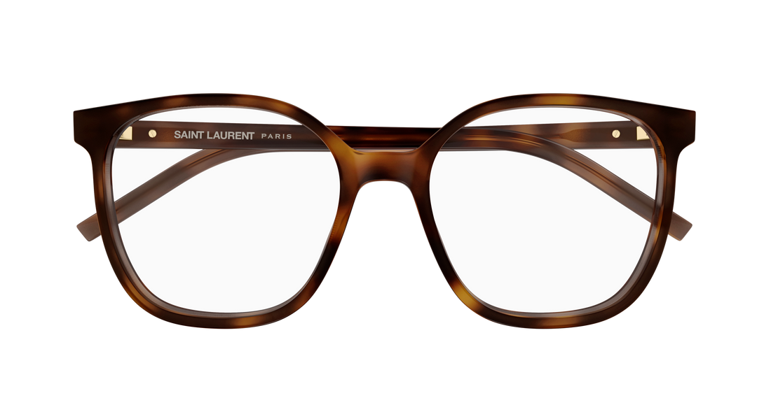 Brillen saint laurent sl m155 003 havana cat eye femenino größe 55mm - Detailansicht