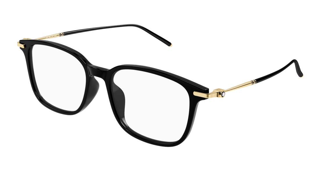 Gafas graduadas montblanc mb0413oa 002 negro cat eye masculino talla 54mm - Vista principal