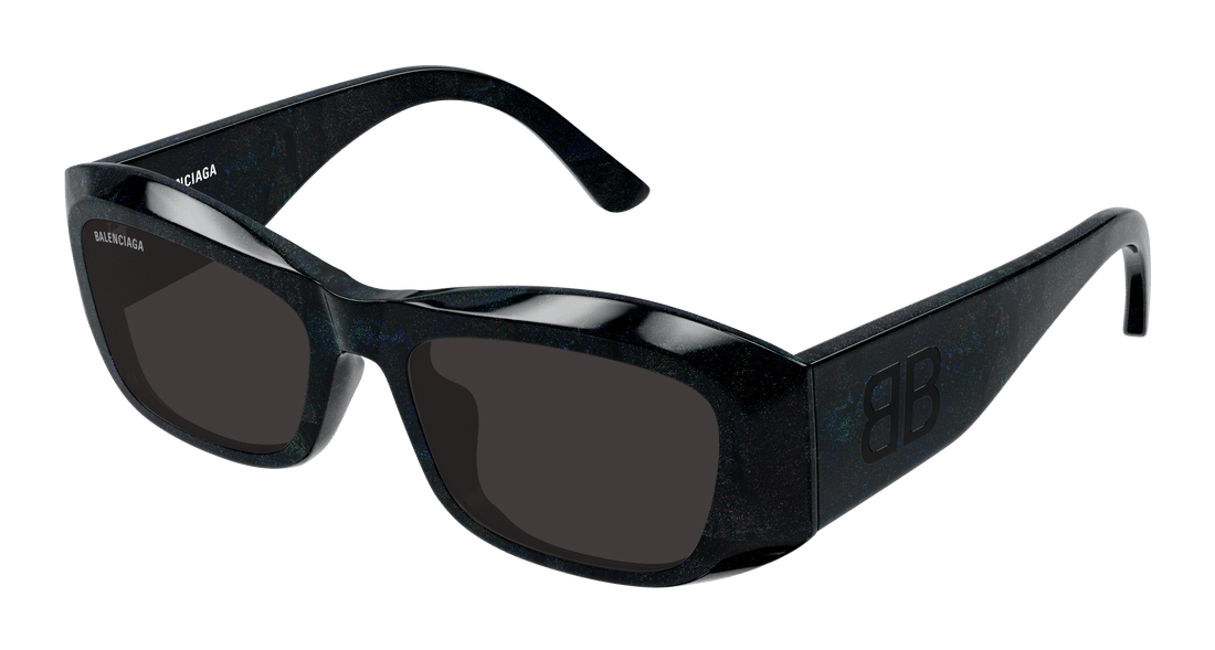 Sunglasses balenciaga bb0397sa 003 negro square femenino size 54mm - Main view