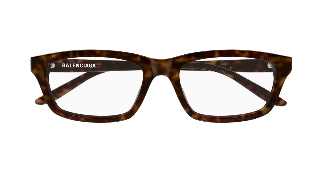 Gafas graduadas balenciaga bb0439o 002 havana rectangular / squared masculino talla 55mm - Vista de detalle