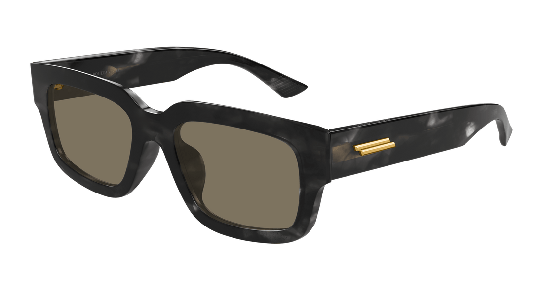 Óculos de sol bottega veneta bv1359sa 003 negro square unisex tamanho 53mm - Vista principal