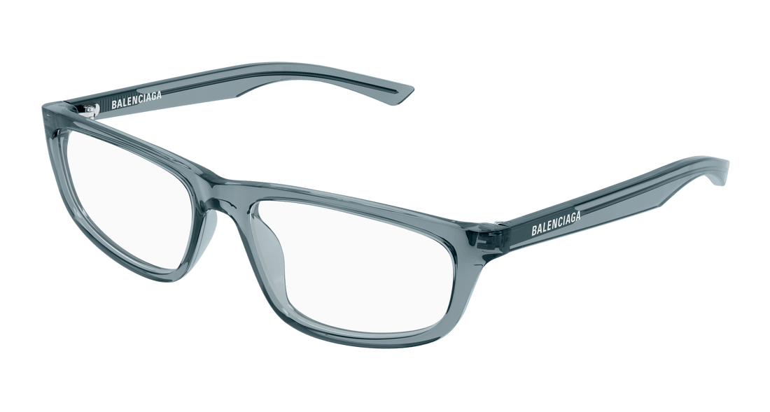 Gafas graduadas balenciaga bb0407o 004 verde square unisex talla 56mm - Vista principal