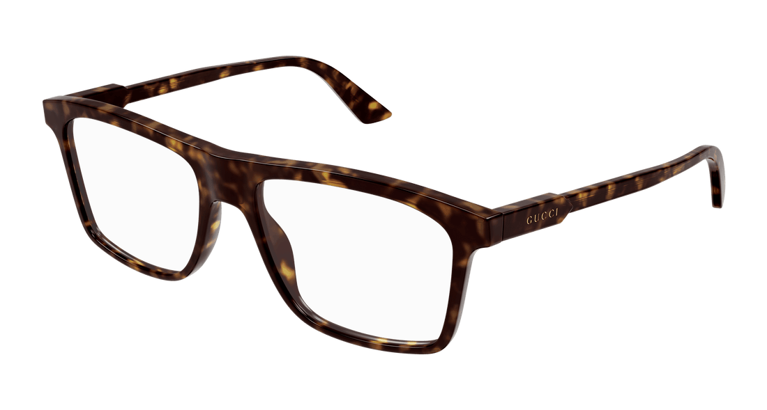 Brillen gucci gg1820o 005 havana square masculino größe 58mm - Hauptansicht