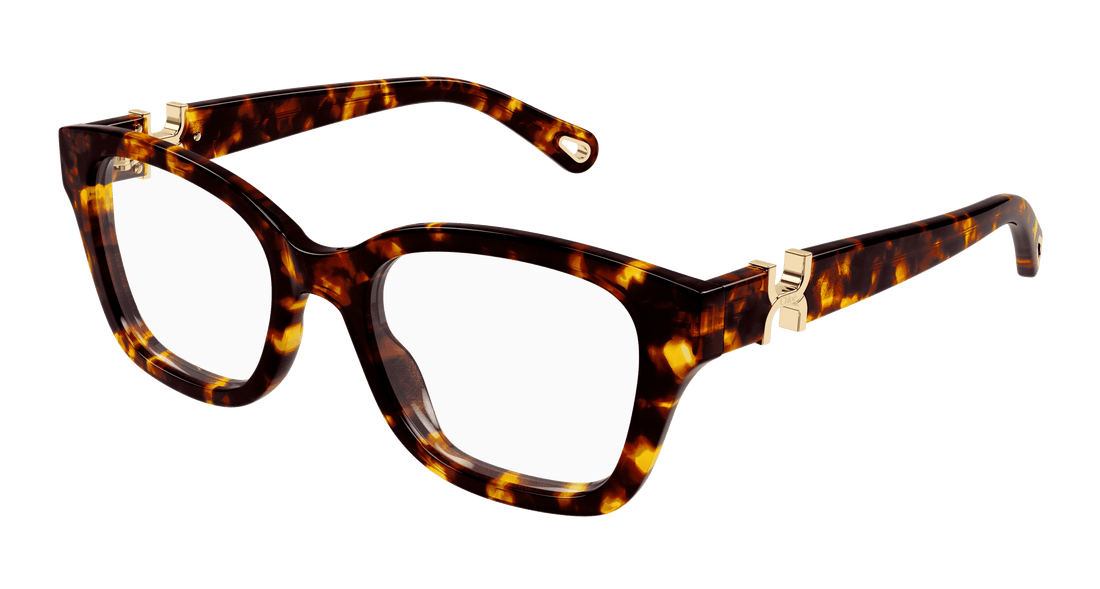 Brillen chloé ch0305o 006 havana square femenino größe 51mm - Hauptansicht