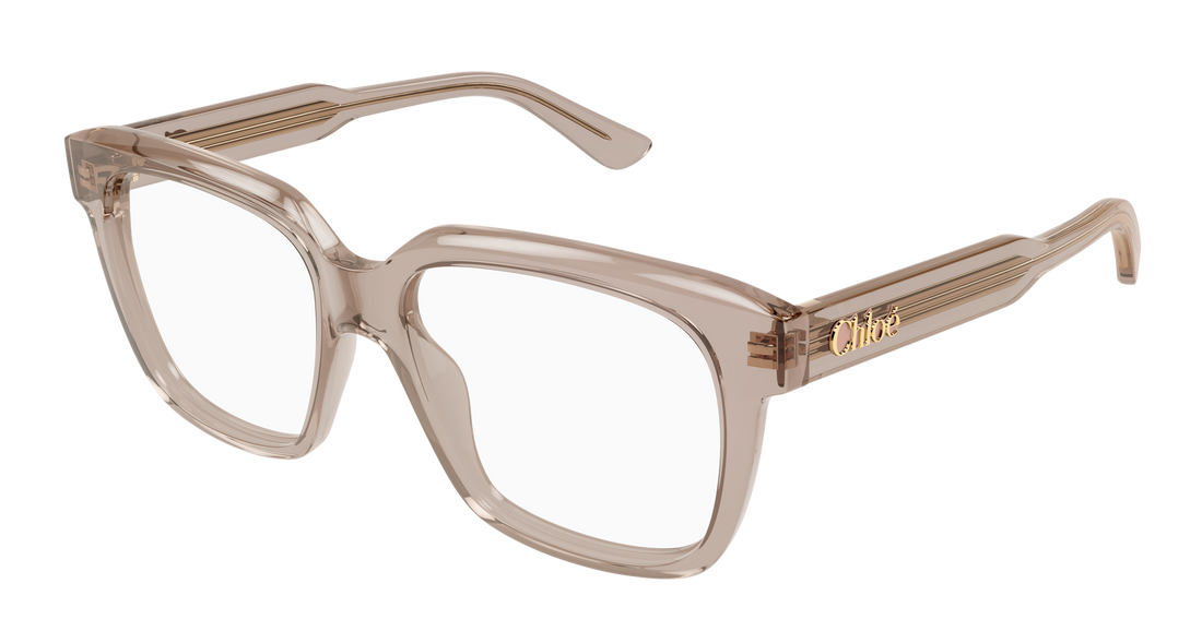 Dioptrijske naočale chloé ch0340o 004 marron geometric femenino veličina 52mm - Glavni prikaz