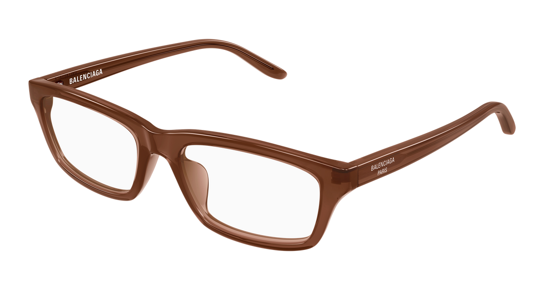 Gafas graduadas balenciaga bb0439o 006 marron rectangular / squared masculino talla 55mm - Vista principal