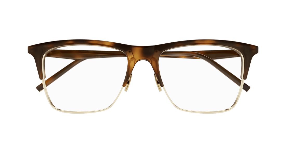 Brillen saint laurent sl 786 001 havana square femenino größe 54mm - Detailansicht