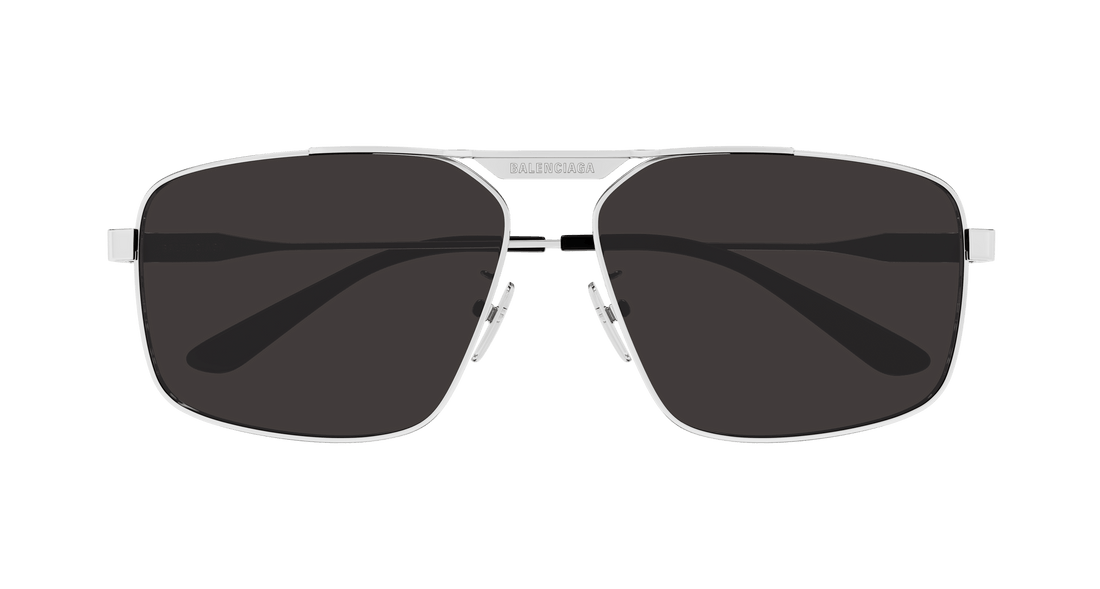 Occhiali da sole balenciaga bb0418sk 002 plateado pilot masculino taglia 62mm - Vista dettagliata