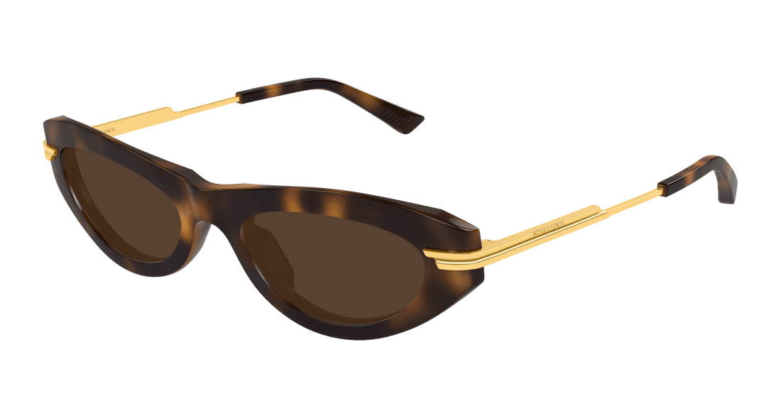 Óculos de sol bottega veneta bv1368s 002 havana round femenino tamanho 53mm - Vista principal