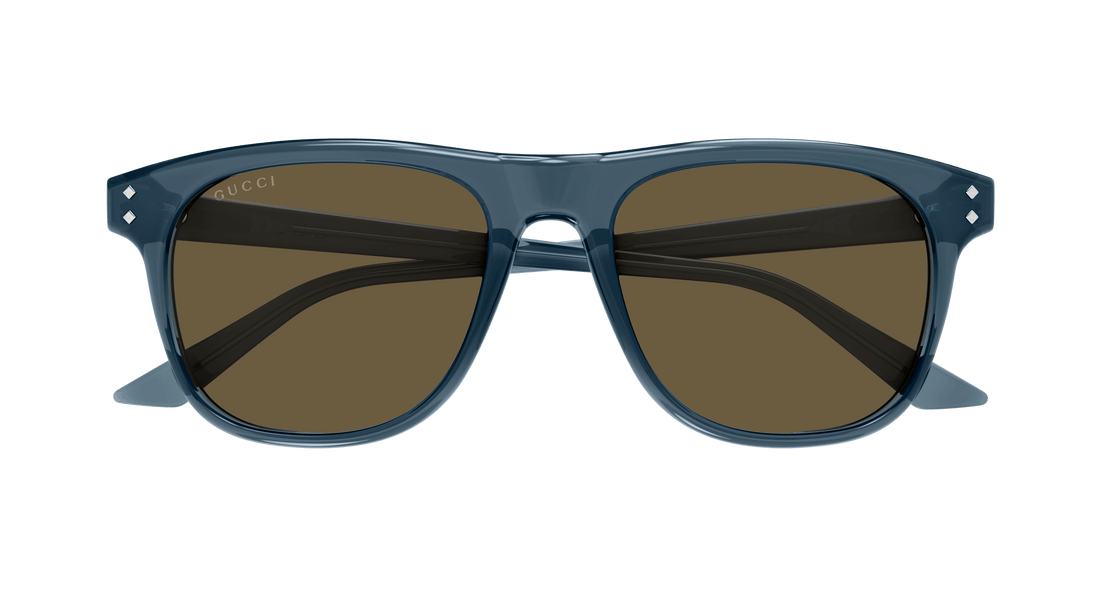 Gafas de sol gucci gg1893s 004 azul square masculino talla 53mm - Vista de detalle