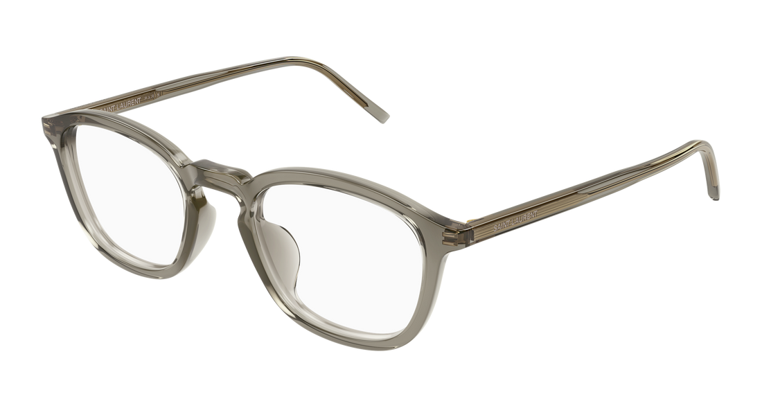 Brillen saint laurent sl 793/j 003 marron round unisex größe 49mm - Hauptansicht