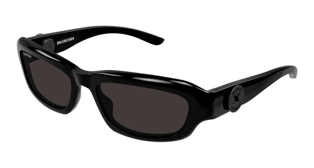 Gafas de sol balenciaga bb0409s 001 negro square unisex talla 58mm - Vista principal