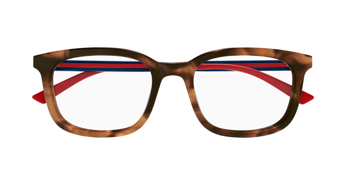 Occhiali da vista gucci gg1928o 003 havana square masculino taglia 53mm - Vista dettagliata