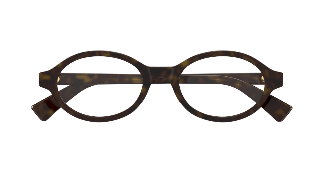 Dioptrijske naočale bottega veneta bv1367o 002 havana round femenino veličina 50mm - Detaljni prikaz