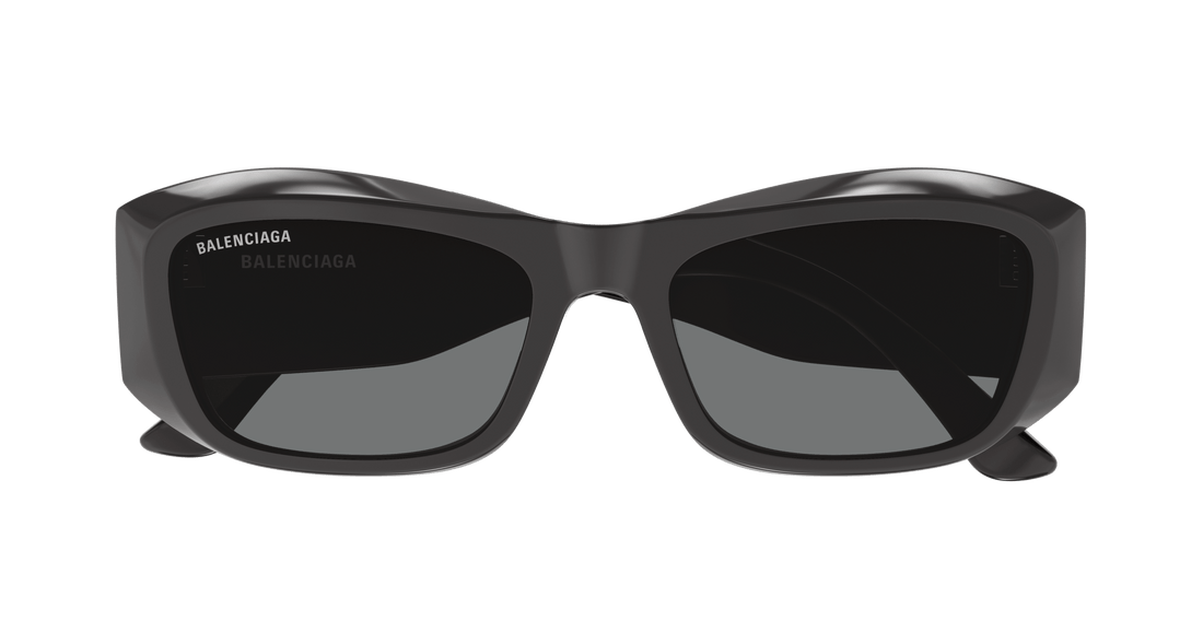 Sunglasses balenciaga bb0397sa 004 gris square femenino size 54mm - Detailed view