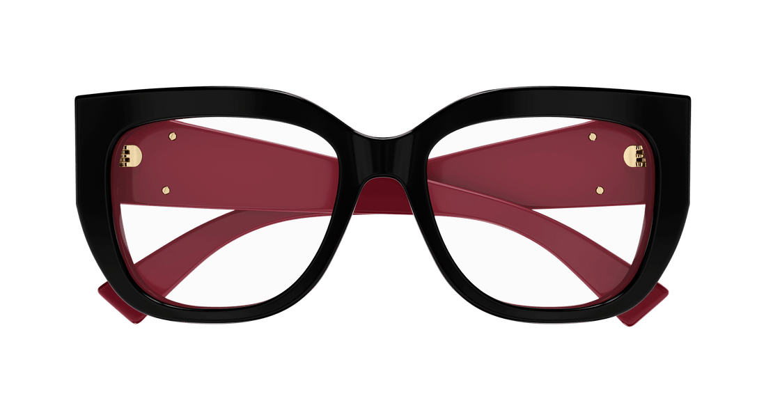 Occhiali da vista gucci gg1846o 003 negro butterfly femenino taglia 54mm - Vista dettagliata