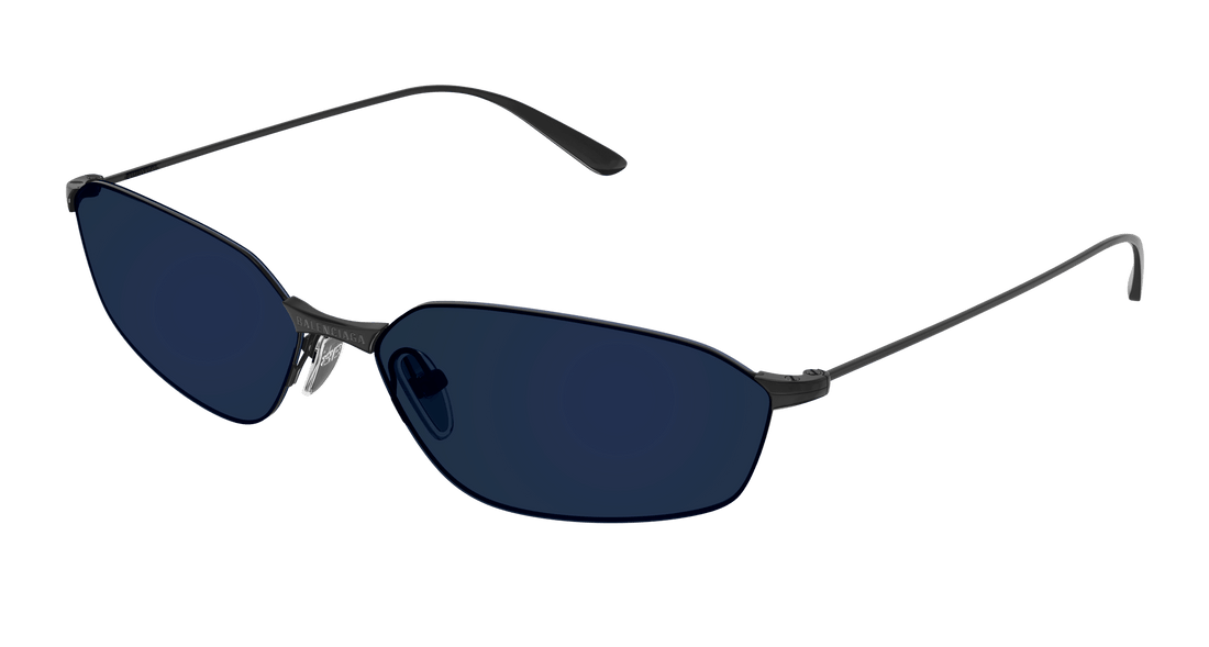 Sunglasses balenciaga bb0412s 003 gris geometric unisex size 62mm - Main view