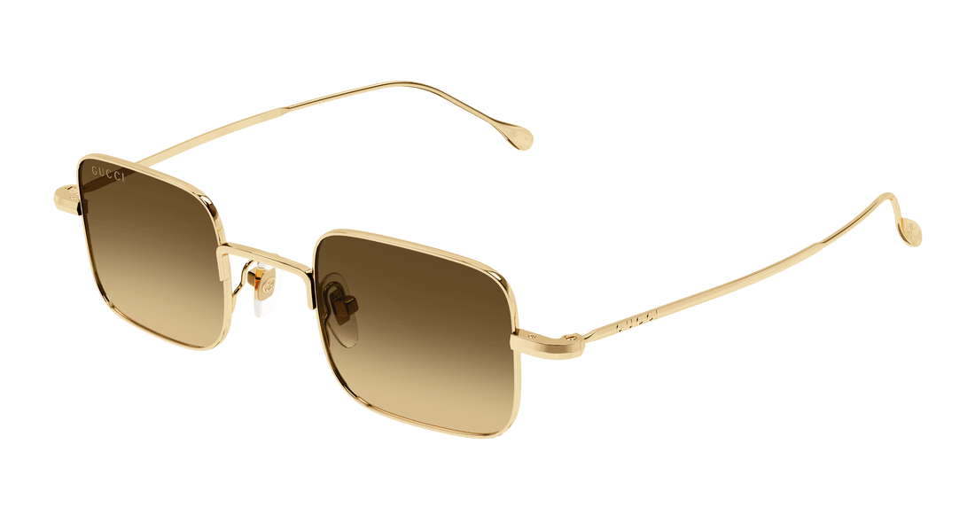 Gafas de sol gucci gg1813s 002 dorado square unisex talla 41mm - Vista principal