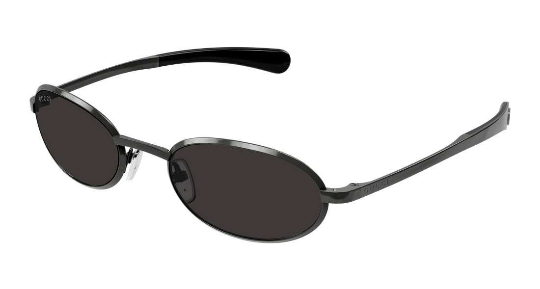 Óculos de sol gucci gg1942s 001 plateado round/oval/panthos masculino tamanho 53mm - Vista principal