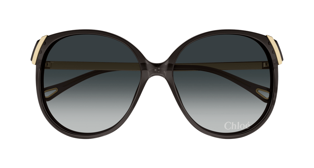 Sonnenbrillen chloé ch0285s 001 gris square femenino größe 58mm - Detailansicht