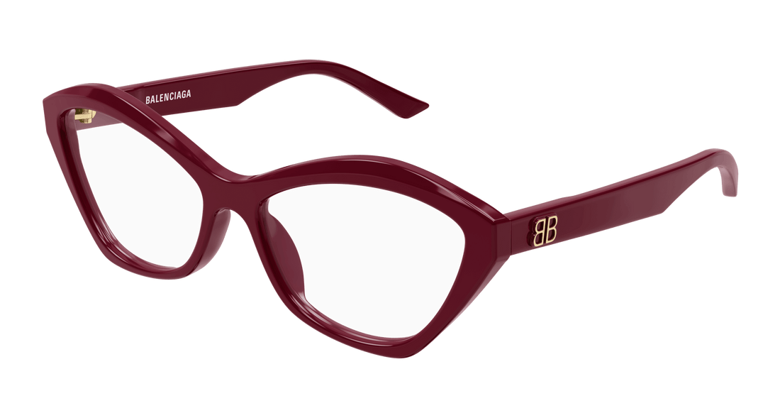 Gafas graduadas balenciaga bb0341o 006 rojo cat eye femenino talla 58mm - Vista principal