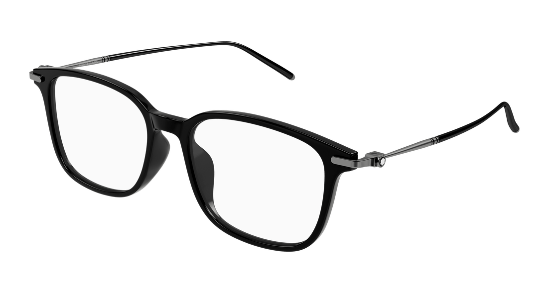 Occhiali da vista montblanc mb0413oa 001 negro cat eye masculino taglia 54mm - Vista principale