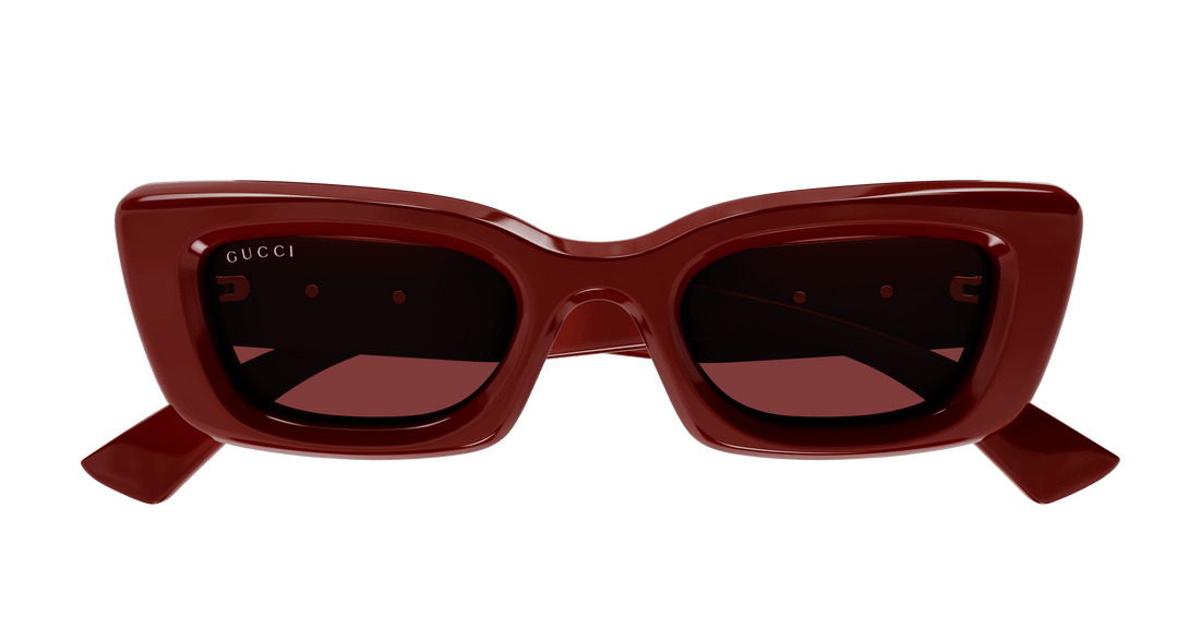 Gafas de sol gucci gg1827s 003 burdeos cat eye femenino talla 49mm - Vista de detalle