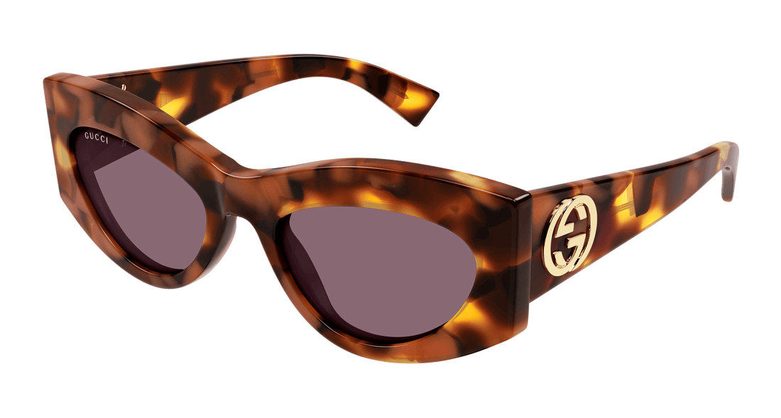 Gafas de sol gucci gg1843s 003 havana cat eye femenino talla 53mm - Vista principal