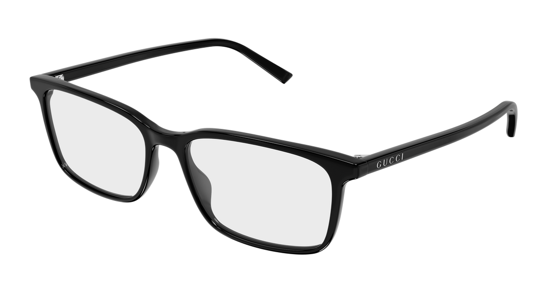 Brillen gucci gg1997o 001 negro rectangular / squared masculino größe 55mm - Hauptansicht