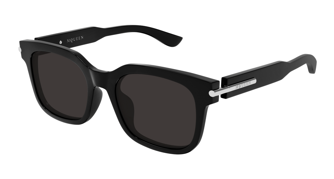 Óculos de sol alexander mcqueen am0496sa 001 negro square unisex tamanho 54mm - Vista principal